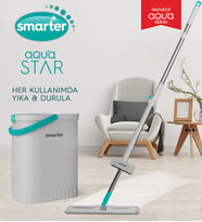 SMARTER AQUA STAR TEMİZLİK SETİ TABLET MOP PASPAS