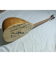 SAZ KISA SAP KALİTE DAL KUŞ İŞLEME SAZ TAM SET İSME ÖZEL LODİKSADAL