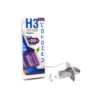 Photon H3 55 Watt 12V Dense Vision +%20 Fazla Işık Halojen Far Ampulü Sarı