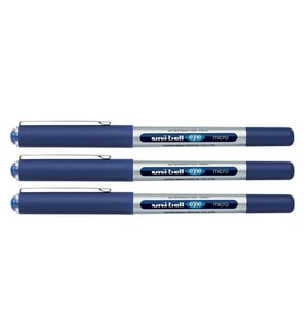 Uni-ball Eye Micro 0.5 Roller Kalem 3'lü Mavi 
