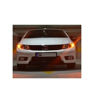 HONDA CIVIC FB7 KASA TURUNCU DRL AMPULÜ FLÖSHER T20 FARDOKTORU