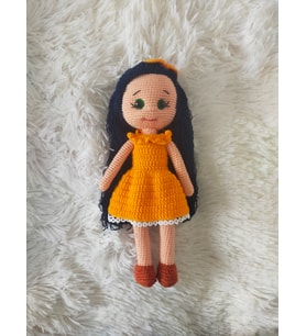 Amigurumi organik oyuncak bebek
