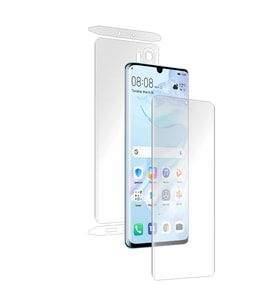 Huawei Mate 20 İle Uyumlu Ön-Arka 360 Fullbody Darbe Emici Kaplama ve Hd Ekran Koruyucu