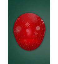 Yılbaşı Temalı Bilek Destekli Mouse Pad