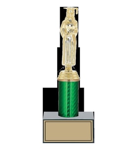 ODAK KUPA - Figürlü Kupalar - Mezuniyet Kadın Figürlü Kupalar FG-006 C - 25 cm