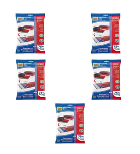 Magic Saver Bag Vakumlu Giyisi Yastık Yorgan Saklama Torbası Poşeti Hurç - XXL - 80x110 Cm. - 5 Adet