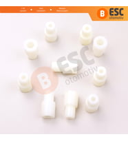 10 Adet Cam Kriko İndirme Kaldırma Mekanizma Kablo Ucu Halat Dübeli Tip BCP015