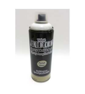 Artdeco Akrilik Sprey Boya 400 ml. AÇIK GRİ 