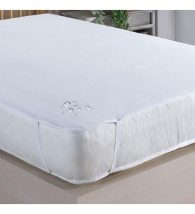 İnfiniti Alez 160 x 200 Çift Kişilik Sıvı Geçirmez Alez (Beyaz)