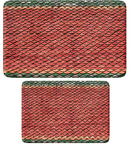 2'li Takım Banyo Paspası, Kaymaz Taban, Makinede Yıkanabilir (40x60_50x80)