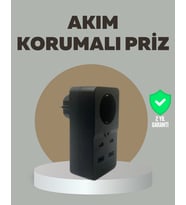 Akıllı Akım Dengelemeli Priz 2500W 4 USB Type C Çıkışlı