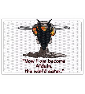 Alduin The World Eater Puzzle 240 Parça Yapboz