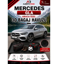 Mercedes Gla (H247) 2020 - 2026 Araca Özel 3D Bagaj Havuzu