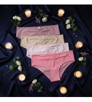 Kadın 4 lü Hipster Slip Külot Set BB2154