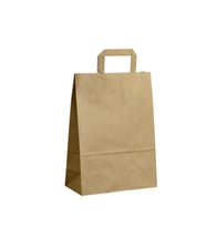 Kraft İçten Saplı Çanta 22x28x10cm 50 ADET