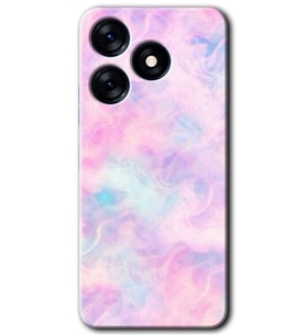 Tecno Spark 10 Pro Kılıf HD Desen Baskılı Kılıf - Pembe-Duman