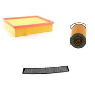 Bosch Filtre Bakım Seti BMW 3 SERİSİ E46 320 i Benzin 1998-2004 Hava + Yağ f. + Polen Filtre Sardes