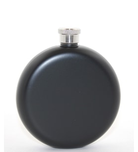 Paslanmaz Çelik Yuvarlak 5 Oz Tekli Matara