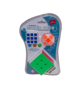 Zeka Küpü Sihirli Rubik Sabır Küpü 3 Sıralı 3'lü Set