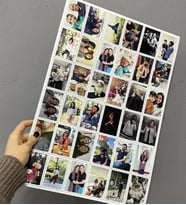 KİŞİYE ÖZEL FOTO KART 36 ADET 5X7,5