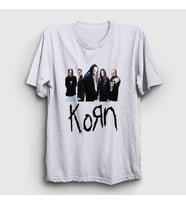Presmono Unisex Beyaz Members Korn T-Shirt 92758tt