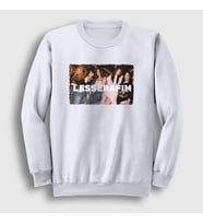 Presmono Unisex Beyaz Le sserafim K Pop Sweatshirt 438528tt (Beyaz)