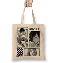 Mikasa And Eren Jaeger Attack On Titan Bez Çanta Uzun Saplı
