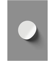 43 cici süsler organizasyon Yuvarlak Etiket Sticker 3 Cm 48 adet Beyaz Boş Yapışkanlı