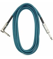 Valencia Drca2bu Gitar Kablo Gürültüsüz (Noisless) 3M Mavi