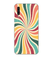 Samsung Galaxy A70 Uyumlu Colorful Tasarımlı Şeffaf Telefon Kılıfı