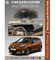 RENAULT SCENIC 3 (2009-2016) Torpido Örtüsü Ön Göğüs Koruma Torpido Koruma Tam Uyum Çatlamayı Önler