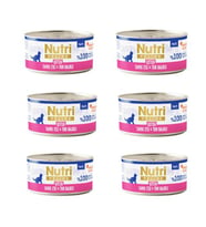 Nutri Feline Kitten Tavuklu ve Ton Balıklı Yavru Kedi Konservesi Pate Yaş Mama 6'lı Paket