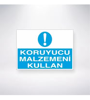 Koruyucu Malzemeni Kullan