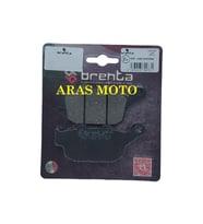 Drift 125 L Arka Fren Balatası Brenta (Made İn İtaly)_Supermoto (Renksiz)