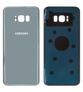 Samsung Galaxy S8 Plus SM-G955 Arka Kapak Pil Kapağı Gümüş