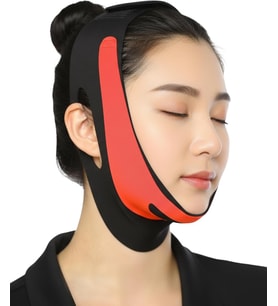 Korsesi Çene Boyun Bandı, Horlama Önleyici ve Gıdı Toparlayıcı Maske, Unisex - ELİLOM