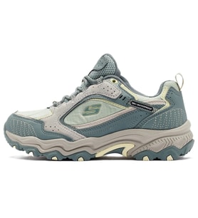 Skechers Stamina-AT Keamano Waterproff Womens Outdoor Shoes Hafızalı Taban Hakiki Deri Su Geçirmez Kadın Outdoor Ayakkabı Yeşil