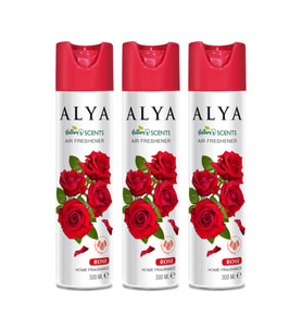 Nature's Scents Rose -  Su Bazlı Oda Kokusu ml x3 adet