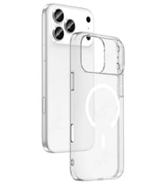 iPhone 17 Pro Combo Sert Şeffaf Magsafe Kapak - Şeffaf