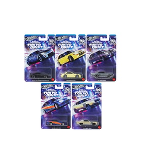 Hot Wheels Silver Series Fast And Furious Hnr88-979M 5'Li Set