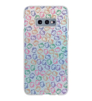 Samsung Galaxy S10E Kapak Hello Kitty Tasarımlı Şeffaf Silikon Kılıf