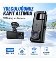 ARAÇ KAMERASI BLACK BOX TRAFFIC RECORDER WİFİ
