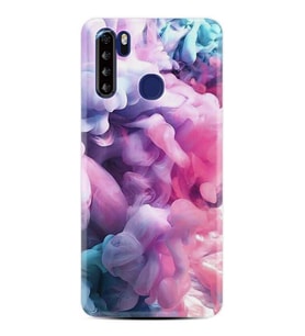 Reeder P13 Blue Max Kılıf Desenli Silikon Pink Cloud