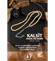 Kalsit Doğal Taş Tesbih 99luk - 6mm