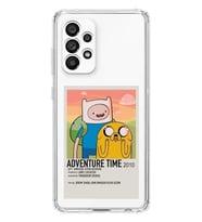 Samsung Galaxy A52 Uyumlu Adventure Time Tasarımlı Şeffaf Telefon Kılıfı