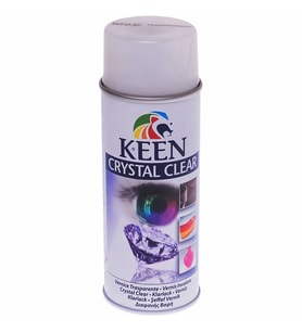Keen Crystal Clear Şeffaf Vernik 400ml Mat