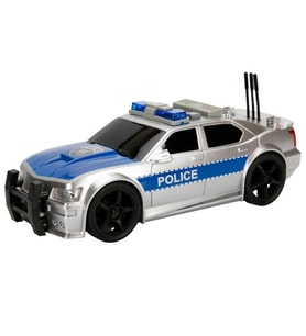 Mey İthalat® 1:20 Maxx Wheels Sesli ve Işıklı Polis Arabası 19 cm