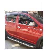 DACİA SANDERO STEPWAY KROM CAM ÇITASI 4 PRÇ