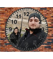 Duvar Saati (Düz Rakamlı) 28 Cm