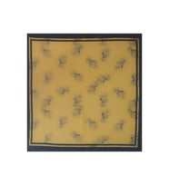 BHANDANA Kurukafalı Gold Kare Bandana